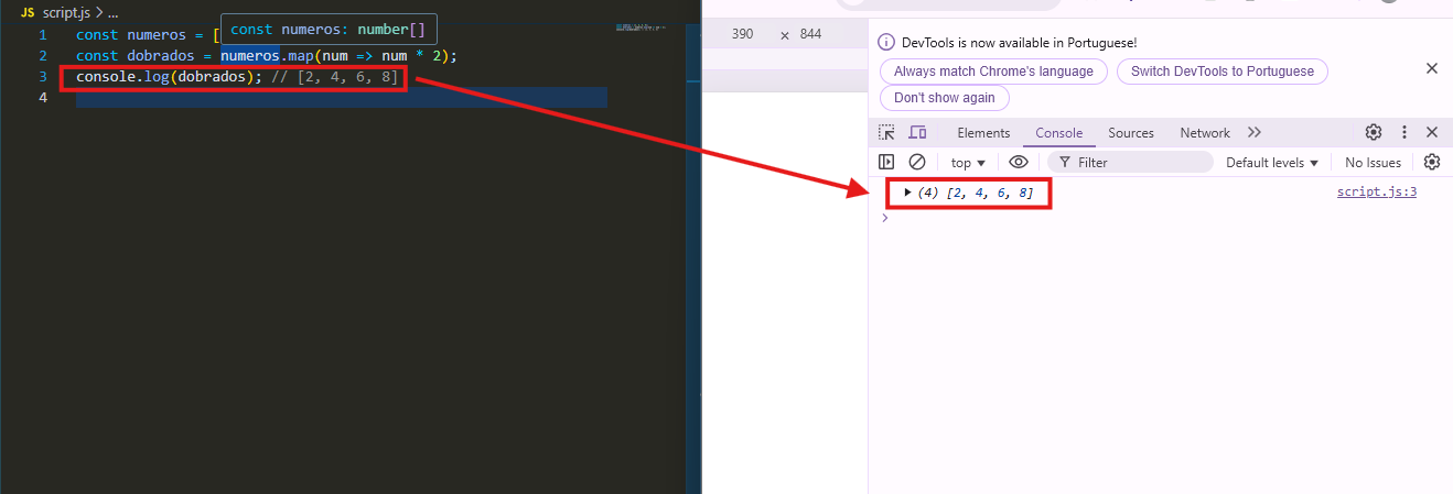 Metodos de arrays em JavaScript: aula bonus com exercicios praticos